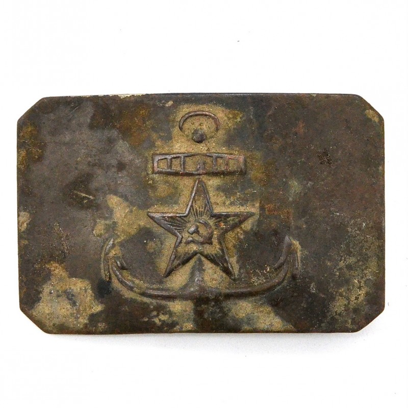 Small trouser buckle of a sailor of the USSR Navy