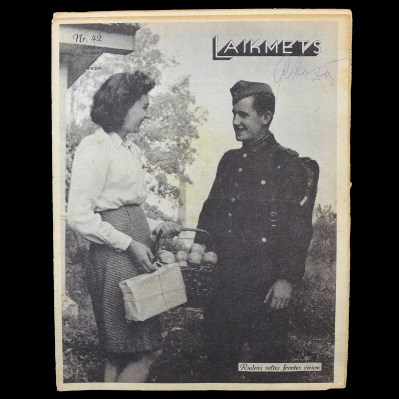 Latvian magazine "Laikmets" (Epoch) No. 42, 1943