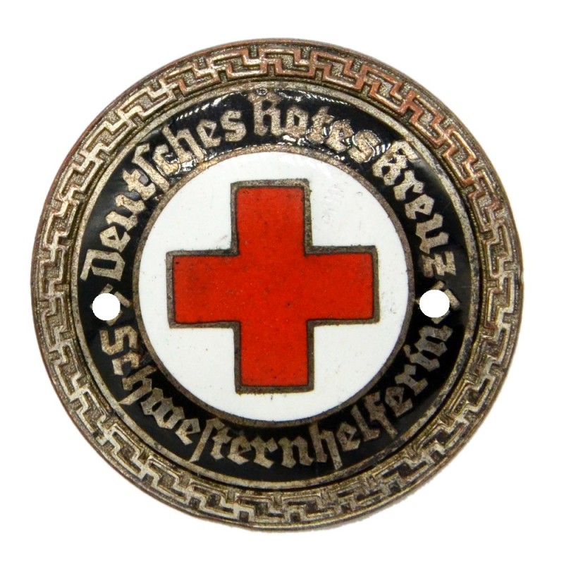 The sign of the Assistant Sister of the German Red Cross (DRK)