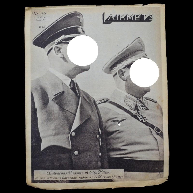 Latvian magazine "Laikmets" ("Epoch") No. 45, 1943