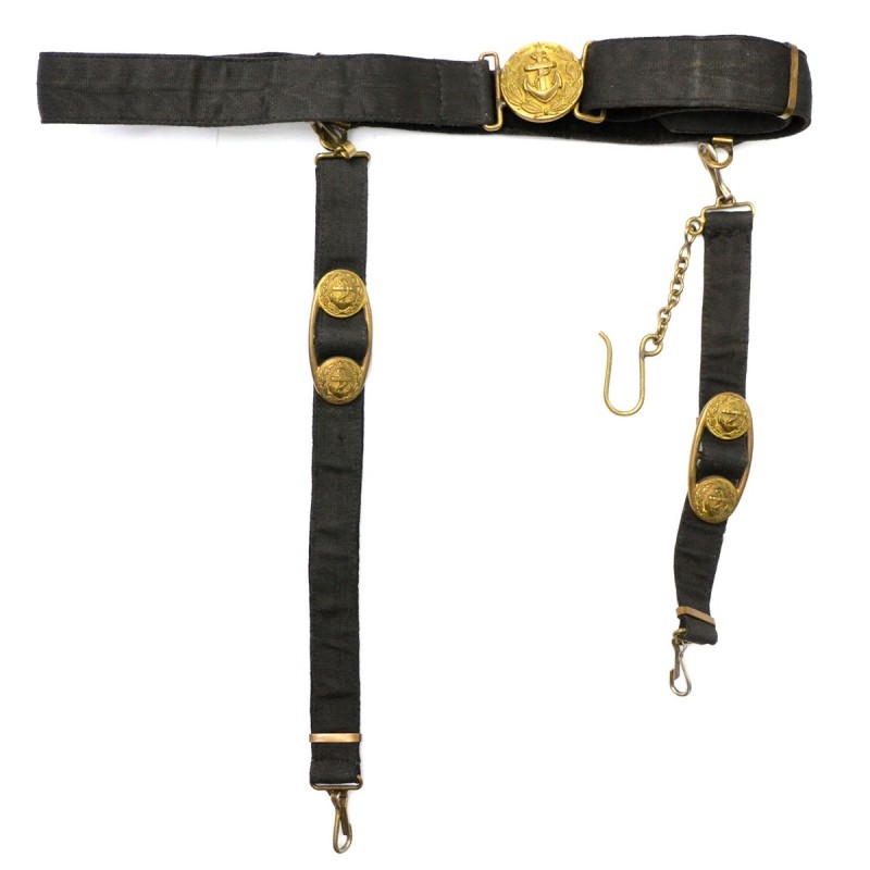 Naval officer's belt of the 1955 model, early type