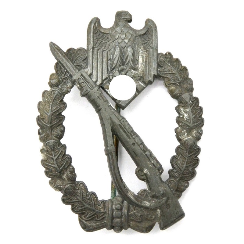 Infantry assault badge of the 1939 model "in silver", JB&amp;Co