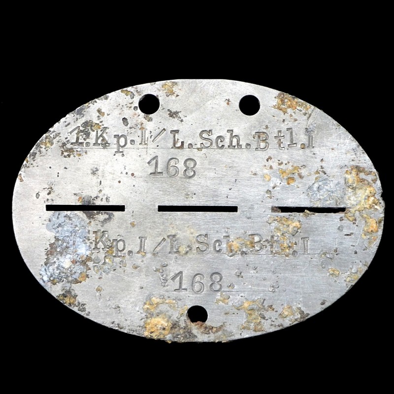Personal badge (LOZ) of the serviceman of the land rifle battalion No. 1