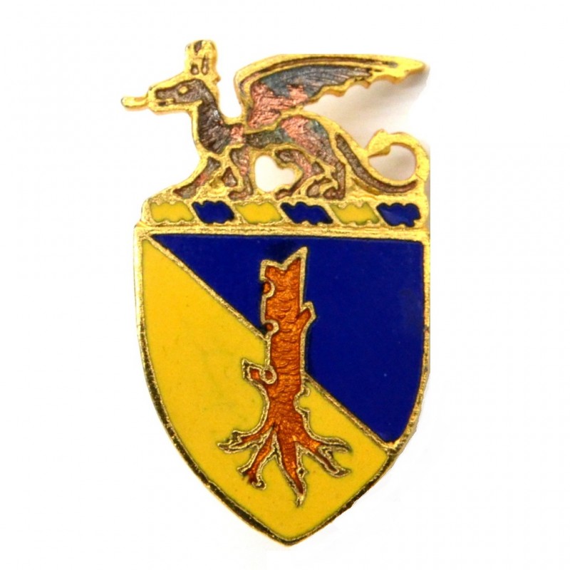 Badge of an officer of the Chemical Corps of the US Army