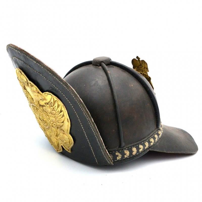 The cap of the Russian grenadier of the reign of Catherine II, a copy