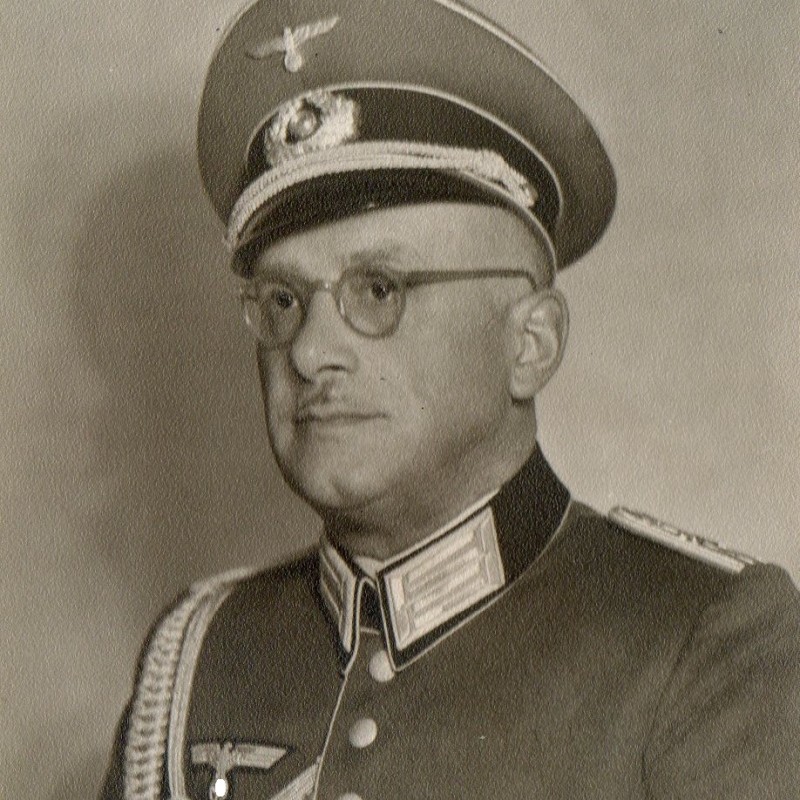 Photo of the Wehrmacht Hauptmann – Knight of the Iron Cross 1st class