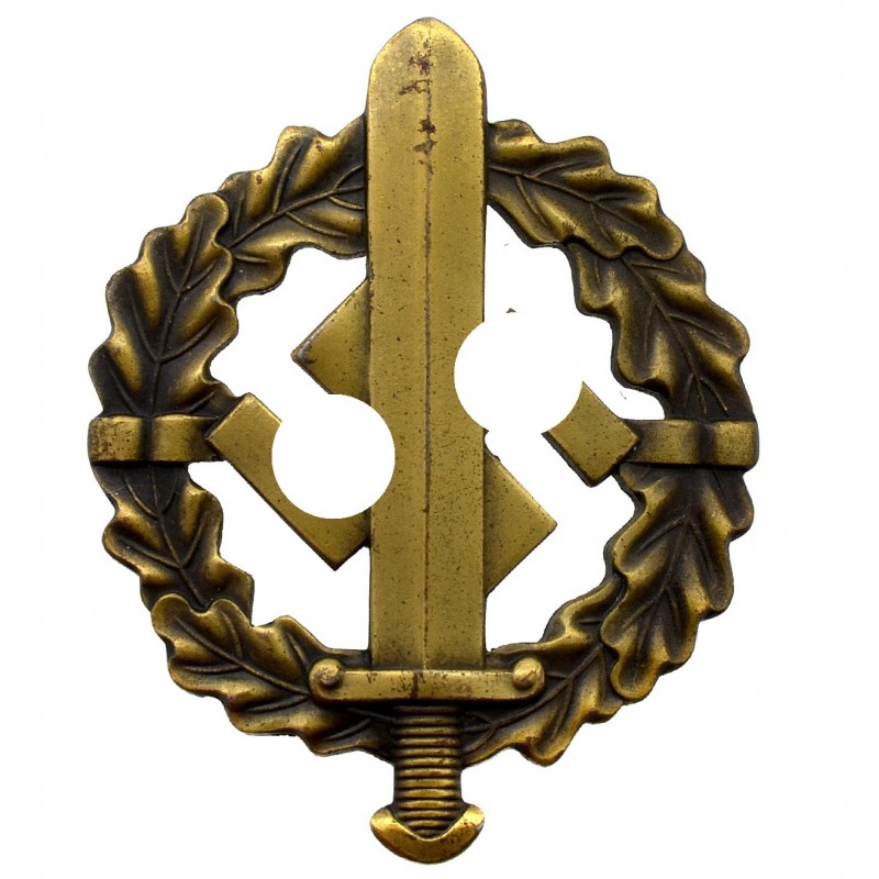 SA sports badge in bronze