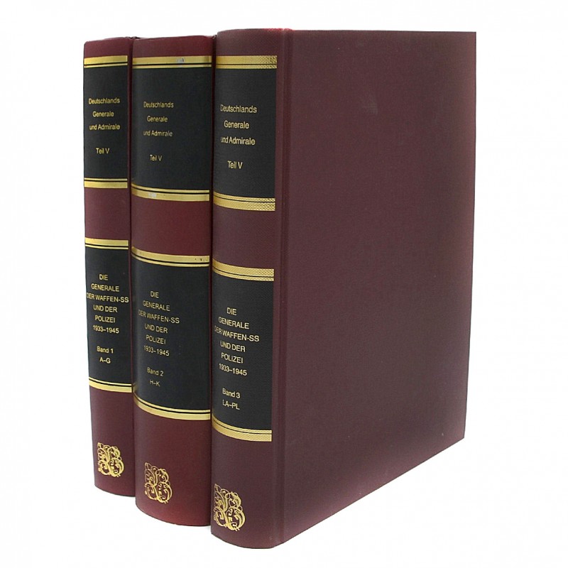 Encyclopedia book "Generals of the police and SS" in 3 tt