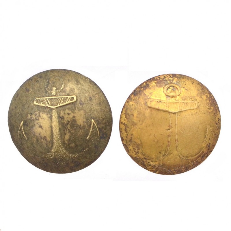 Buttons of the RIF sailors, until 1904