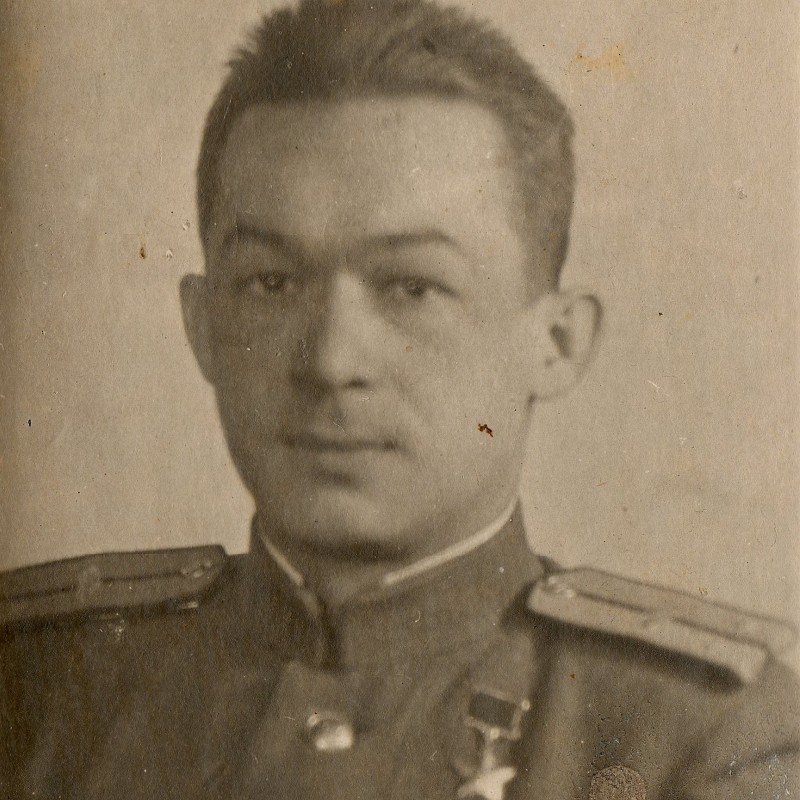 Photo of the Hero of the Soviet Union P.K. Rangev.