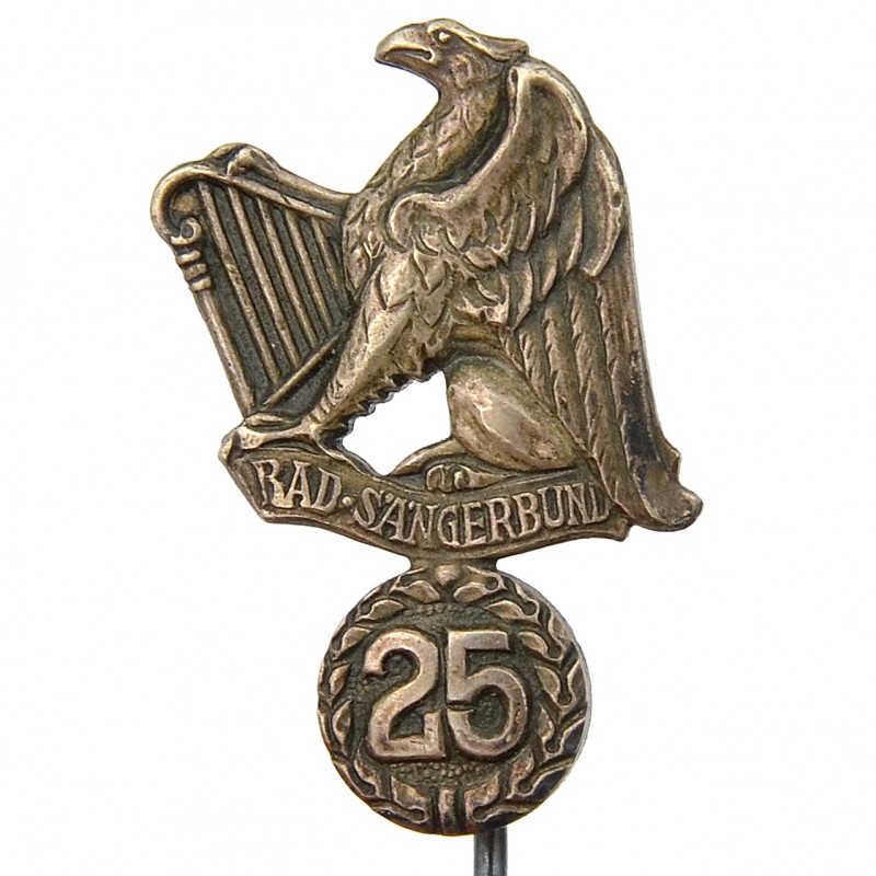 Badge "25 years of the Baden Song Union"