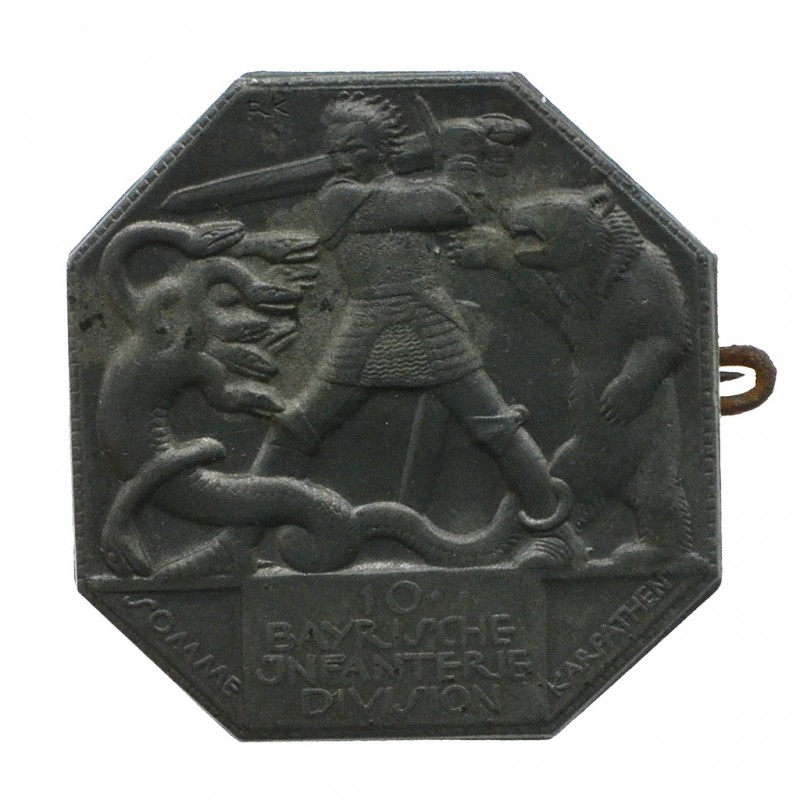 Badge "10th Bavarian Infantry Division"