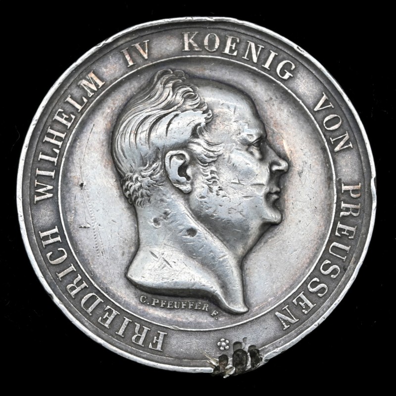 Medal in honor of the coronation of Frederick William IV, Prussia