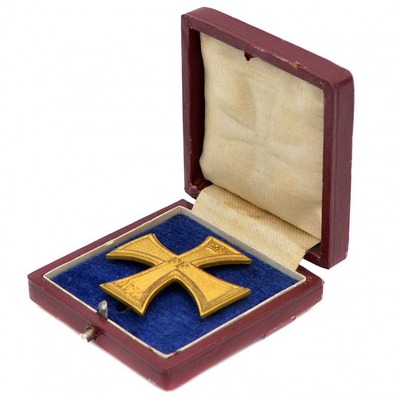 Military Merit Cross, 1st class in a case, Mecklenburg