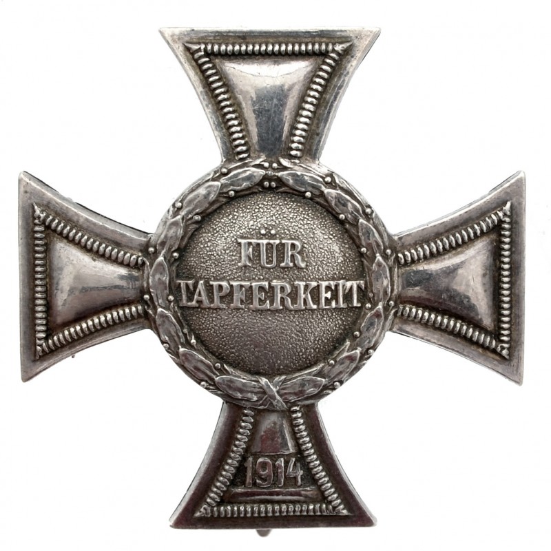 Cross of the 1st class "For Bravery" of the sample of 1914, Mecklenburg