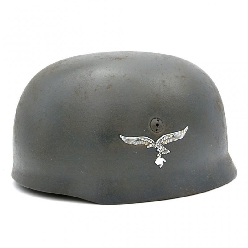 German landing helmet of the 1938 model (Fallschirmjägerhelm M38), copy