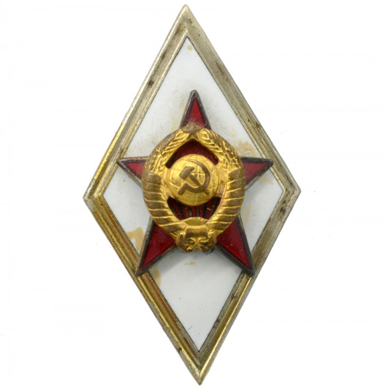 Badge (diamond) of a university graduate