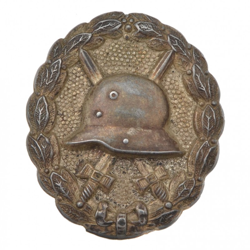 Breastplate "For injury" of the 1918 model, degree "in silver"