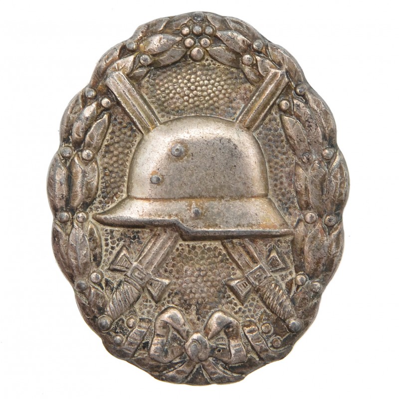 Breastplate "For injury" of the 1918 model, degree "in silver", Godet