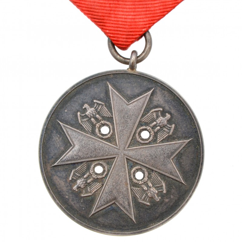 Medal of the Order of the German Eagle in silver. Fractur-font.