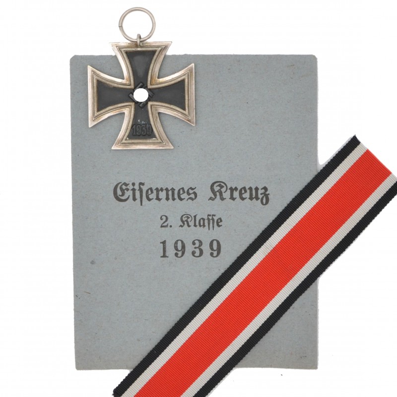 Iron Cross of the 2nd class of the 1939 model, with a package