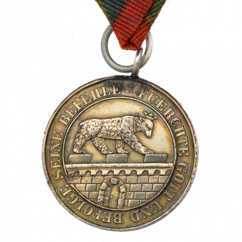 Medal of the Order of Albrecht the Bear on the Austrian shoe, Anhalt