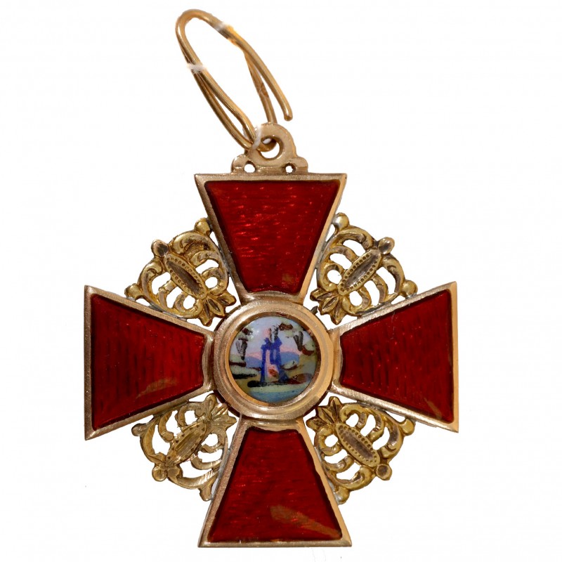 Badge of the Order of St. Anna 3 degrees for civilians, Keibel
