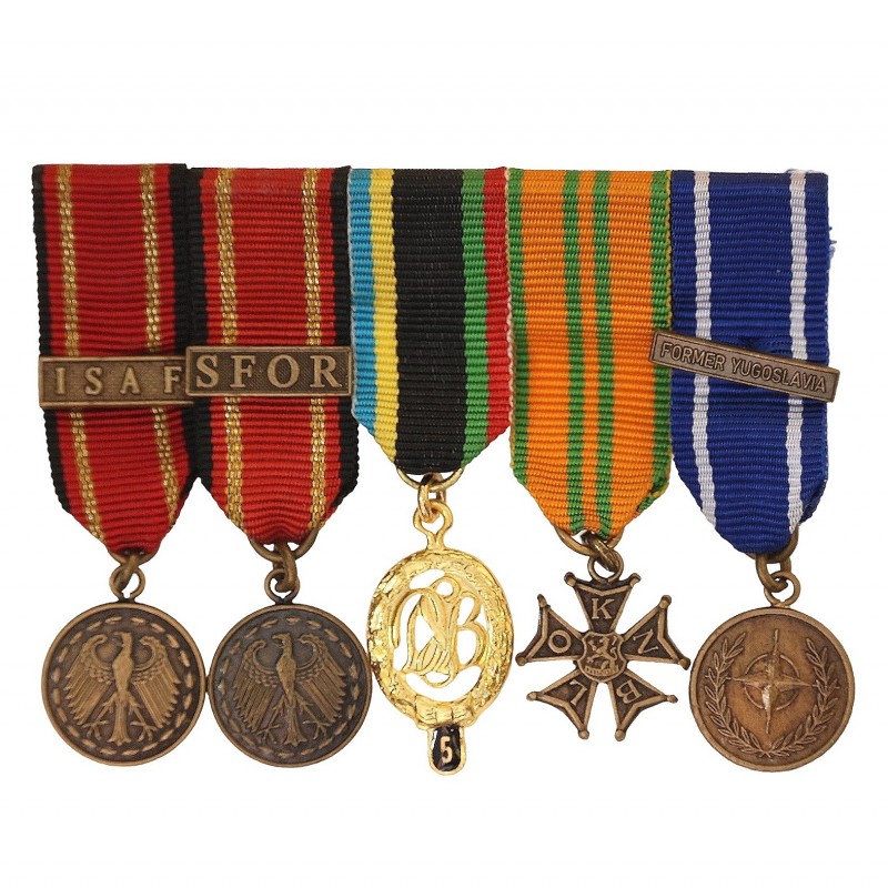 Miniature award pad of a German serviceman