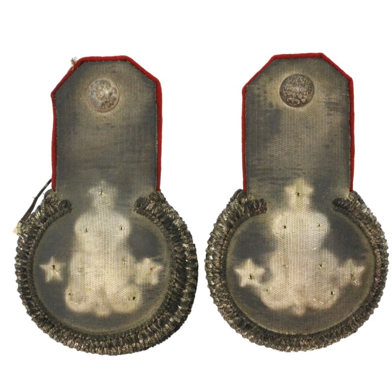 Epaulettes of the lieutenant of the Land Front of the Naval Fortress of Emperor Peter the Great