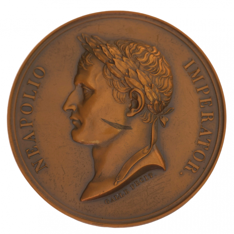 Table medal "Neapolio Imperator" in the original case