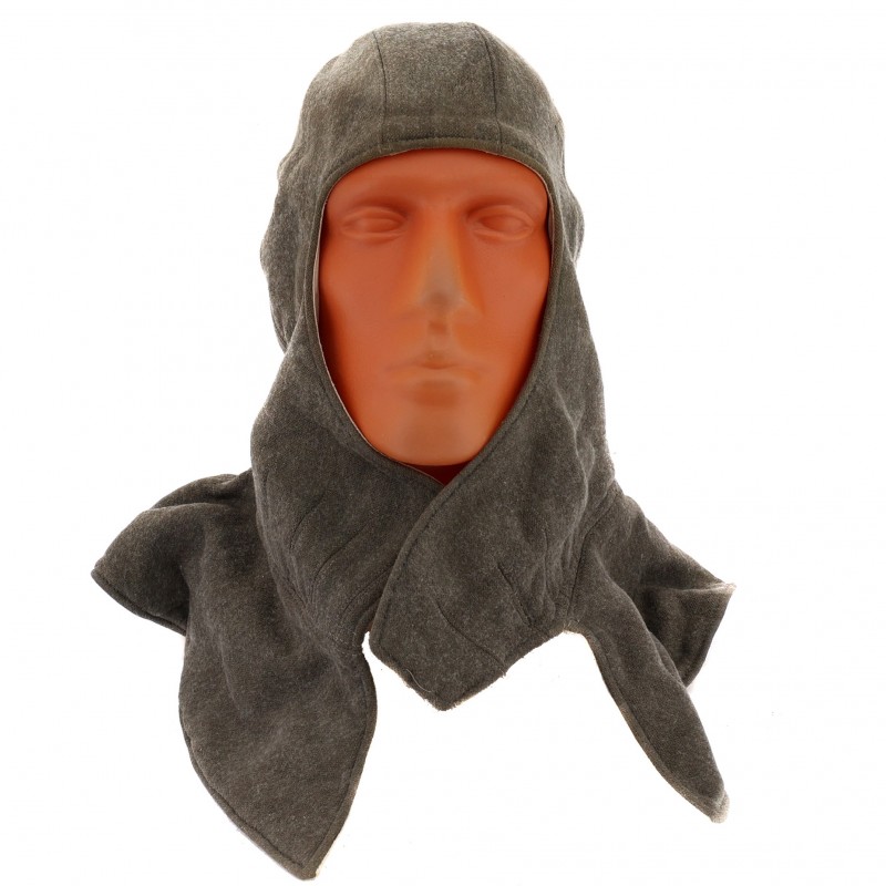 Fabric balaclava from a winter set of clothes of a Wehrmacht serviceman