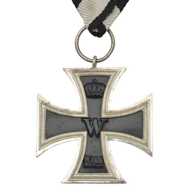 Iron Cross of the 2nd class of the sample of 1914 on the Austrian block