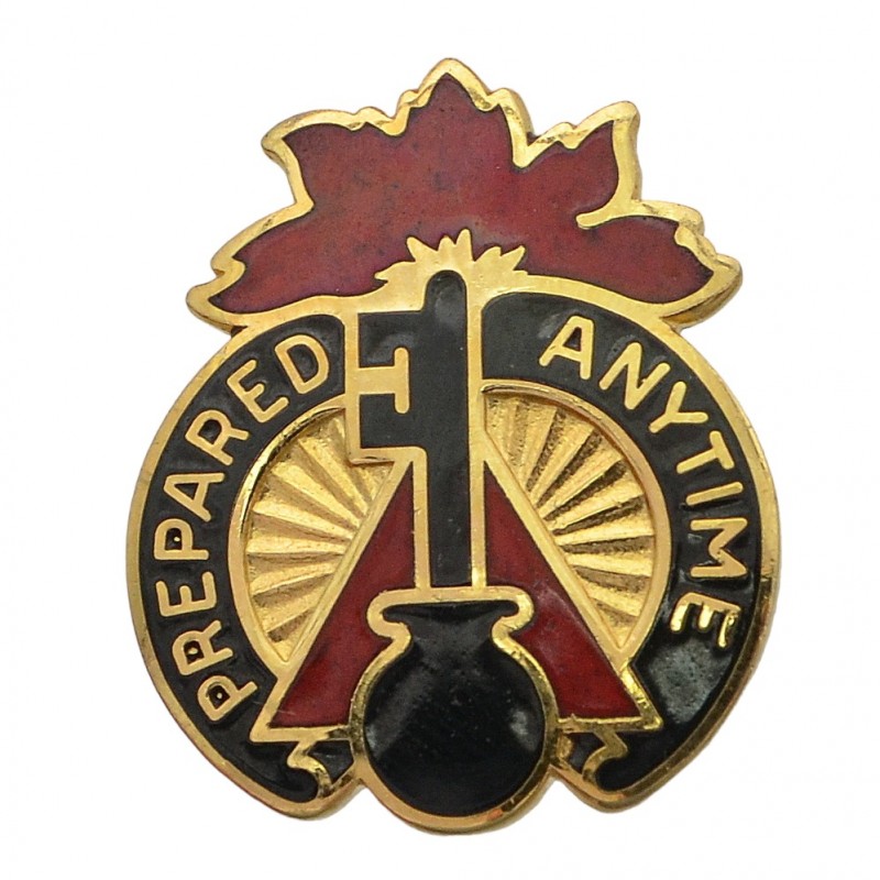 Badge of the 84th Battalion of the US Army Rocket and Artillery Armament Corps