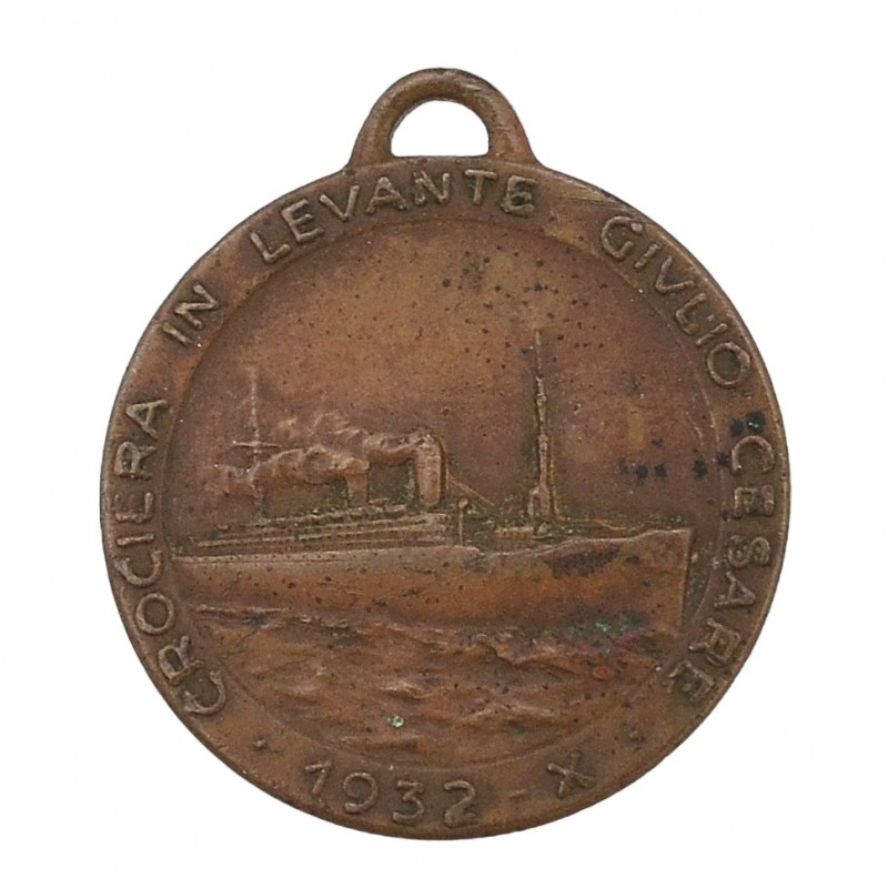 Medal in memory of the voyage on the liner "Julius Caesar", 1932