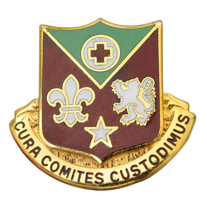 Badge of the 102nd Medical Battalion of the US Army