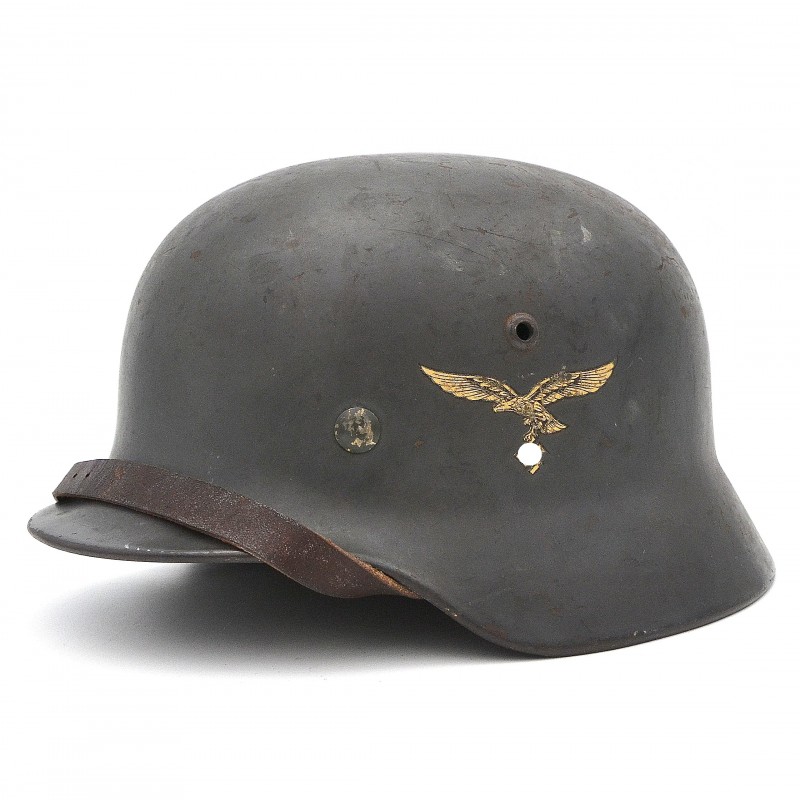 M35 steel helmet with two Luftwaffe decals