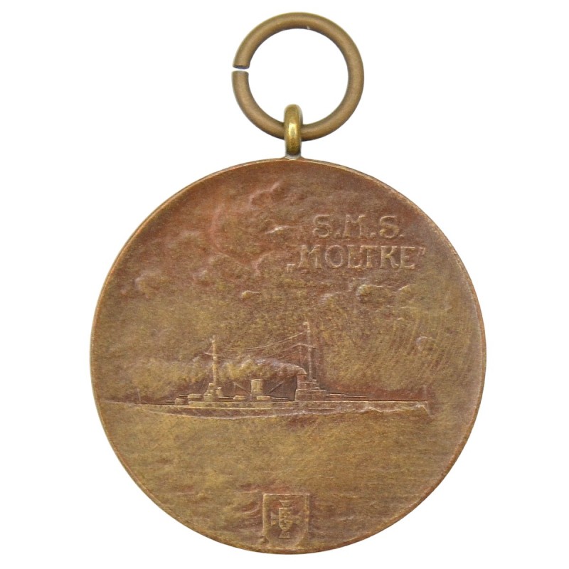 Commemorative medal of the sailor of the battleship "Moltke"