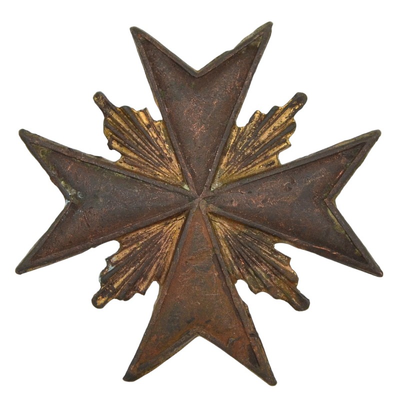 The badge of the lower rank L-Gv. Cossack regiment of the 1909 model