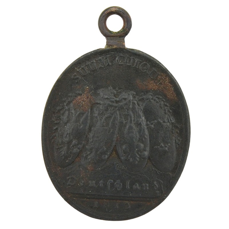 Medal to the participants of the Battle of the Peoples near Leipzig (?), 1813