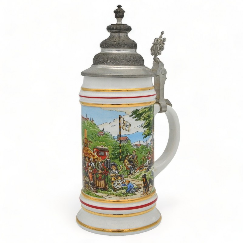 Beer mug released for the 150th anniversary of the Zoller-Hof brewery