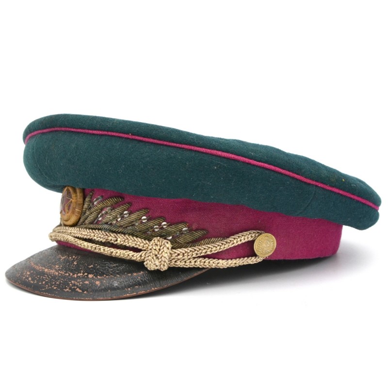 The ceremonial cap of the general staff of the quartermaster units of the Red Army of the 1945 model