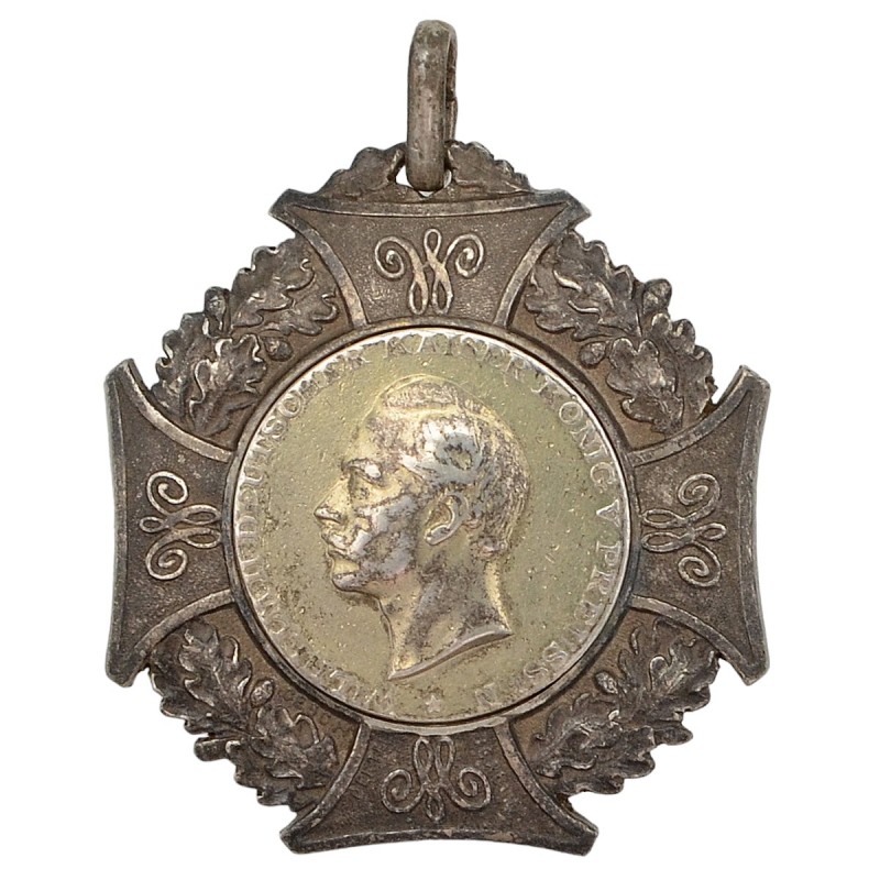 Silver medal in memory of the 54th anniversary of Wilhelm II, Prussia