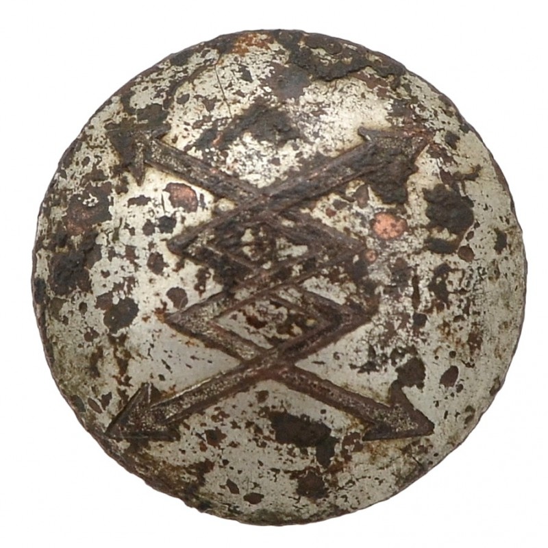 Button of an employee of the Postal and Telegraph Service of the Russian Empire