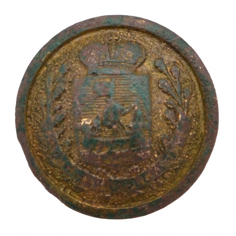 Button of a state official of the Kostroma province of the Russian Empire