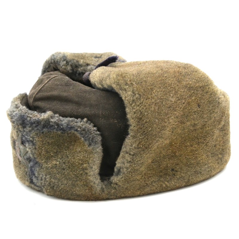 The hat-ushanka of the rank and file of the Red Army of the 1940 model