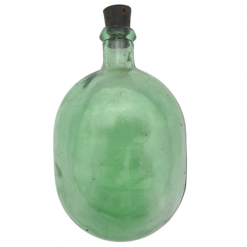A glass flask of the Red Army of the 1941 model