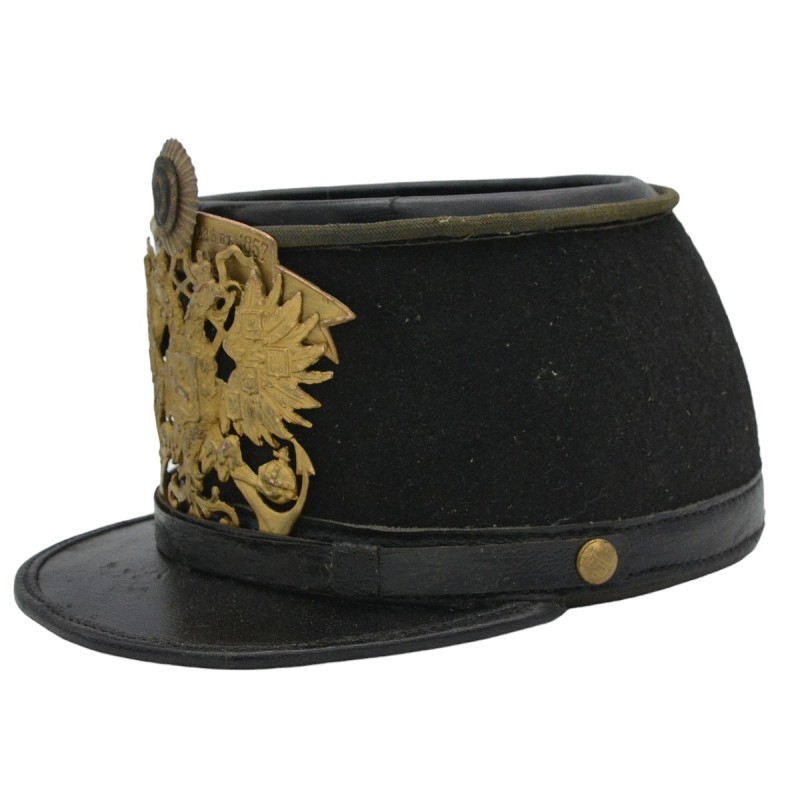 Cap (shako) of the officer of the Guards Naval crew of the REEF, a copy