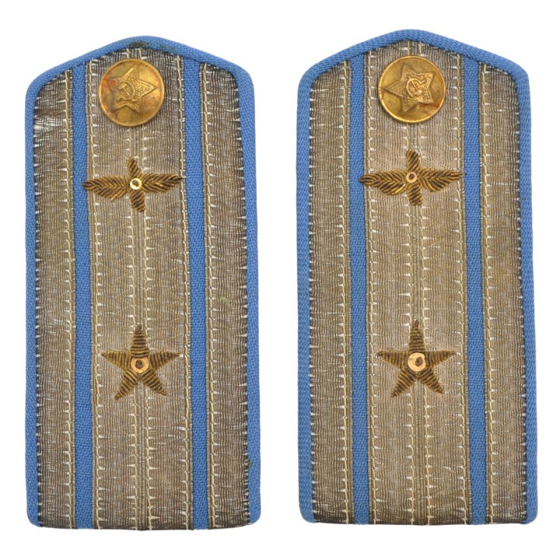 The rarest shoulder straps of an engineer major of the Red Army Air Force of the 1943 model
