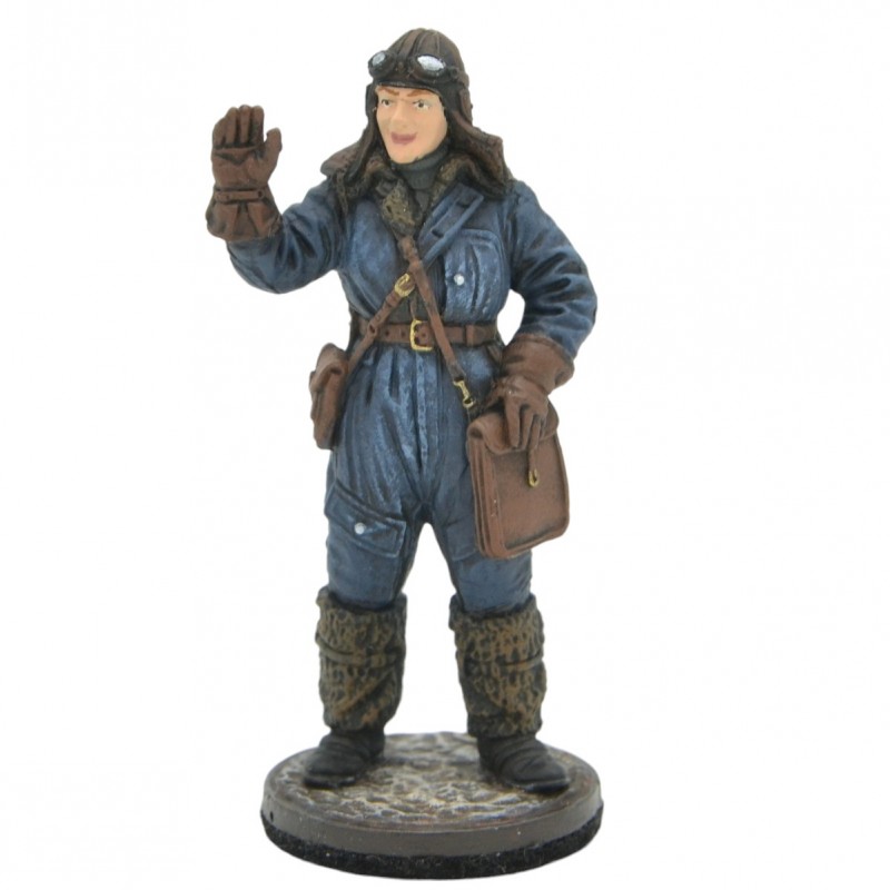 Tin soldier "Red Army Air Force pilot in flight uniform"