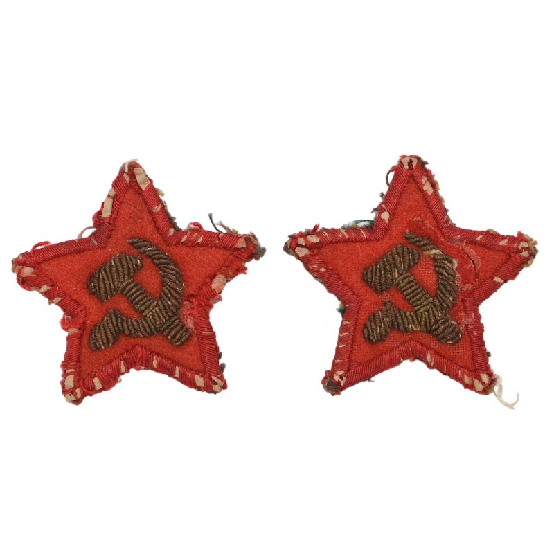 Armband stars of the political instructor of the Red Army of the sample of 1935